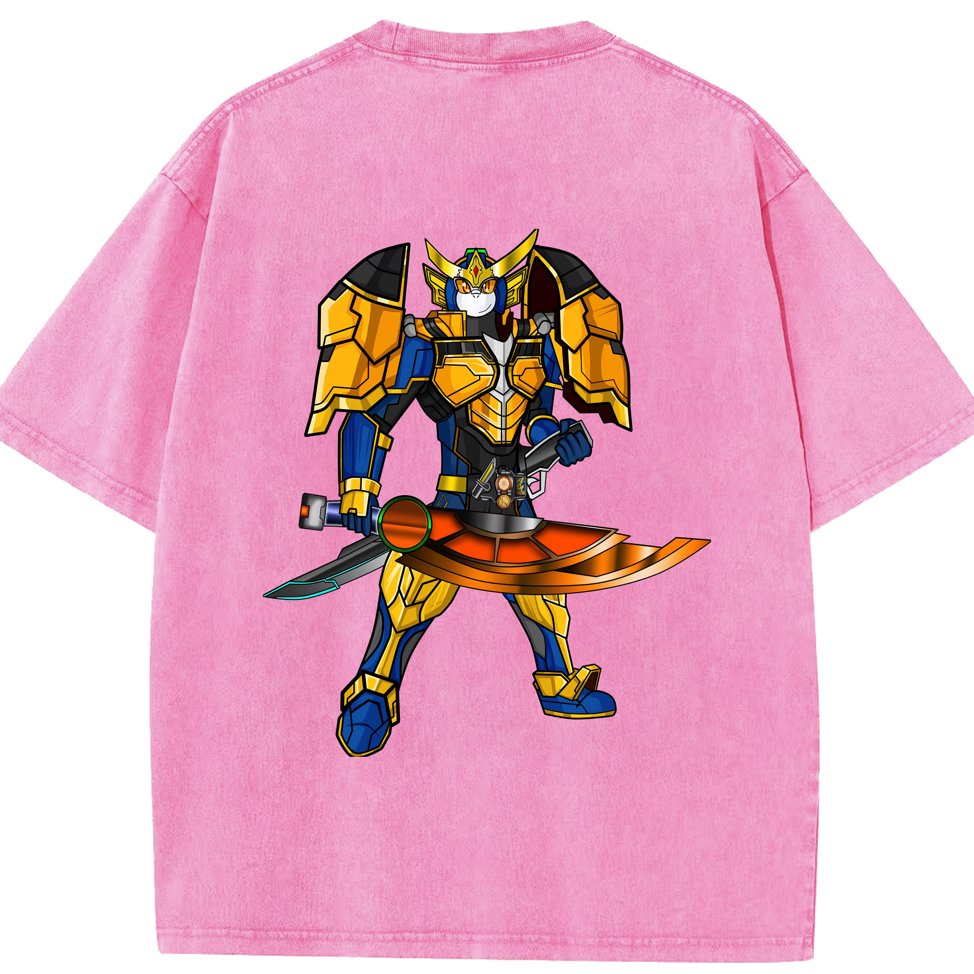 （画像用） Digimon デジタルモンスター/デジモン 綿100% ヴィンテージ風 半袖Tシャツ（背面プリント）